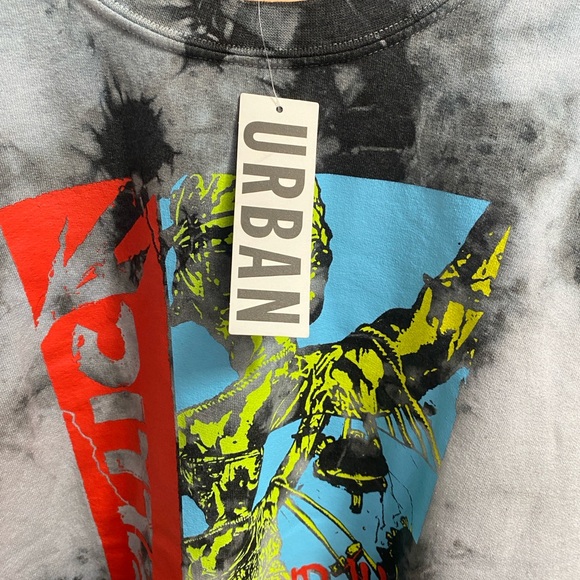 Metallica ... And Justice For All Tie-Dye Crewneck NWT - Picture 4 of 4